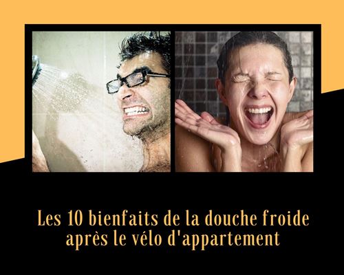 Les bienfaits de la douche froide après le vélo d’appartement