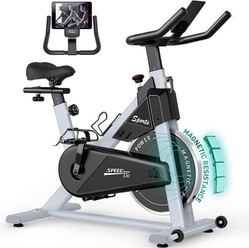 Vélo D'appartement Euroweb Spinning - Écran LCD - Fitness Aérobie - Neuf