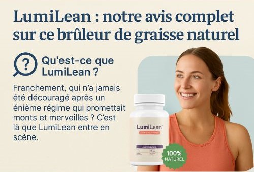LumiLean des ingrédients naturels bien choisis