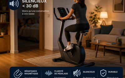 Vélo d’appartement silencieux : Top 2026 pour ne pas déranger